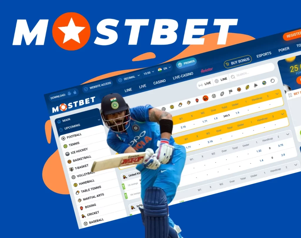 Mostbet IPL Betting cricket