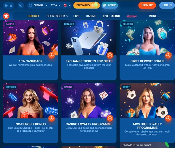 Mostbet Bonuses and Offers