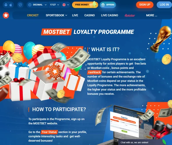 Mostbet's Loyalty Program